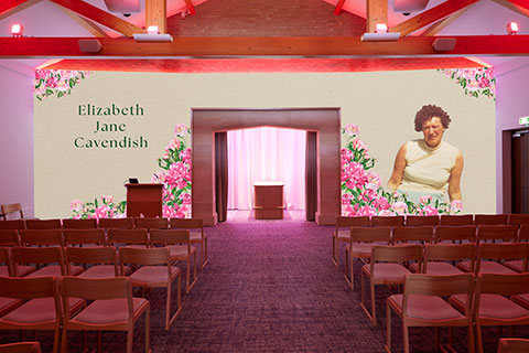 Peonies Projection Image